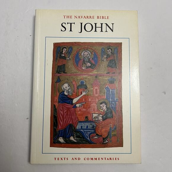 The Navarre Bible St John Texts and Commentaries Paperback Revised Standard Vers - Picture 1 of 7